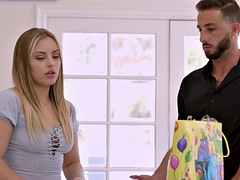 Chica, Culo grande, Verga grande, Engañando, Polla, Marido, Montar, Tatuaje