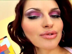 Booty babe dancing and stripping