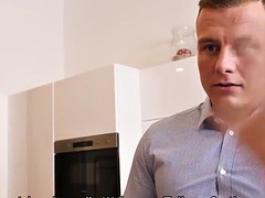 HUNT4K. Teen in strict outfit and sexy lingerie shows off her sex skills
