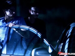 Жопа, Большие сиськи, Минет, Сперма на лице, Кожа, На природе, Вечеринка, Бассейн