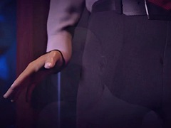 En tercera dimension, Verga grande, Negro, Rubia, Cornudo, Ébano, Marido, Interracial