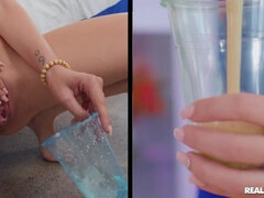 Tussi, Blondine, Blasen, Hardcore, Pissen