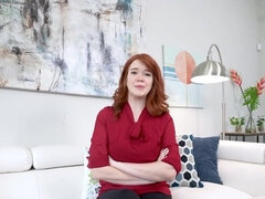 Tussi, Grosse titten, Geile alte tussi, Süss, Brille, Milf, Pov, Rotschopf