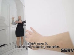 Grosser arsch, Grosse titten, Braunhaarige, Gehörnter ehemann, Tschechisch, Pov, Realität, Strümpfe