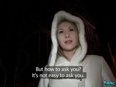 Blonde Tourist Rides Stranger's Dick