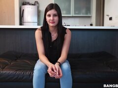 Pijpbeurt, Bruinharig, Hondjeshouding, Hd, Latijnse vrouw, Rijden, Ruw, Tieten likken