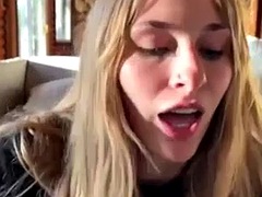 Amateur, Nana, Gros seins, Sucer une bite, Plantureuse, Hard, Rugueux, Nénés