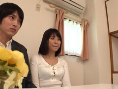 Enthousiasteling, Aziatisch, Pijpbeurt, Sperma, Man die toekijkt, Schattig, Japaans, Naakt