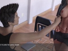 En tercera dimension, Cuarto de baño, Británico, Coño