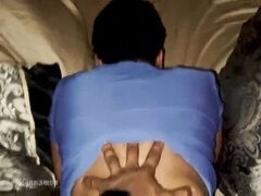 BBC Fucks Big Booty MILF Doggystyle and Cums on Her Ass