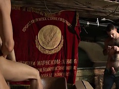 Grosse bite, Sucer une bite, Tir de sperme, Homosexuelle, Groupe, Hard, Muscle, Plan cul à trois