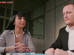 Kont, Lieveling, Grote lul, Grote mammen, Rondborstig, Mollig, Doordringend, Secretaresse
