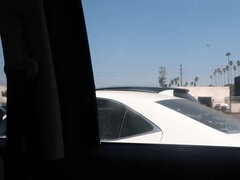 Negro, Coche, Hablar sucio, Fetiche, Masturbación, Coño, Tetas, Mojado