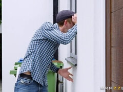 Pijpbeurt, Bedriegen, Stel, Lul, Hondjeshouding, Sperma in gezicht, Handbeurt, Gezichtspunt