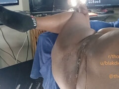 Afrikanisch, Amerikanisch, Grosser arsch, Schwarz, Besamung, Spermaladung, Selbstgemacht, Milf