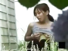 Asian, Masturbation, Outdoor, Teen, Voyeur