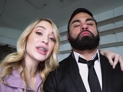 Bezaubernd, Blondine, Blasen, Hd, Natürlichen titten, Ablutschen, Jungendliche (18+), Titten