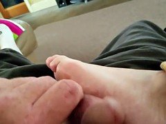 Feet, Homemade, Masturbation