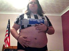 Young Amature TS Teases and Eats Her Cum