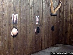 緊縛, デカパイ, のぞき穴, Hd, ホテル, 巨大, 叫ぶ, 三人