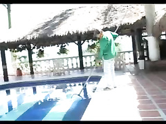 素人, 美女, カワイイ, プール