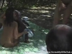 In den arsch, Aufs gesicht abspritzen, Ehemann, Interrassisch, Milf, Mutti, Party, Ehefrau