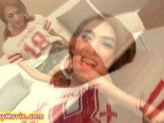 Anal, Asiático, Culo, Transexual asiatica, Bragas, Pov, Montar, Tailandés