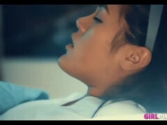 素人, アジア人, はじめて, レズビアン, ティーン