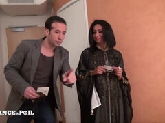 美女, カワイイ, フランス人, 毛深い, 手コキする, ハードコア, 乳首, 小柄