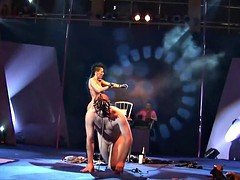 extreme fetish porn on public stage