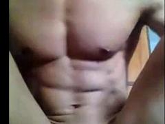 Asian, Big cock, Chinese, Gay, Masturbation, Muscle, Webcam