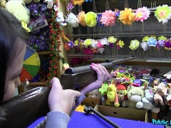 Belleza, Mamada, Morena, Pajear, Al aire libre, Pov, Público, Realidad