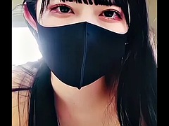 Slender cute girl mask for yourself