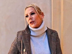 素人, ブロンド, 女 人男 人, フランス人, 下着, 淫乱熟女, ヤリマン, 三人