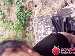 Belle grosse femme bgf, Sucer une bite, Brunette brune, Allemand, Mère que j'aimerais baiser, Maman, De plein air, Pov