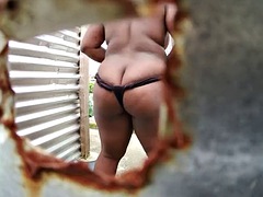 Amateur Camera in Beach Booth Outdoor