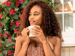 最高, 茶髪の, 黒人, 指いじり, 毛深い, 手コキする, オマンコ, 一人