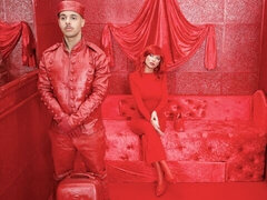 デカ尻, デカチン, デカパイ, フェラチオ, バック, 人形, 淫乱熟女, 赤毛