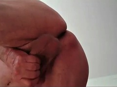 Grandpa stroke on webcam