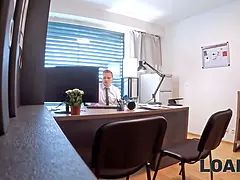 Schönheit, Blondine, Süss, Hd, Ehemann, Büro, Realität, Schreiend