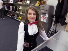 18 jahre, Tussi, Hinterzimmer, Grosser arsch, Blondine, Blasen, Schwanz, Hardcore