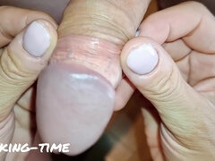 Amateur, Tir de sperme, Queue, Grossier, Femme dominatrice, Branlette thaïlandaise, Maîtresse, Épouse