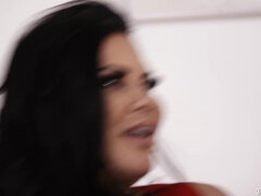 Grote mammen, Blond, Bruinharig, Rondborstig, Lesbisch, Likken, Kut duiken, Kousen