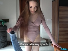 Hot Russian Fucked in a Garage