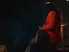 Incroyable, Gros seins, Dingue, Faciale, 2 femmes 1 homme, Bâillonner, Nénés, Mouillée