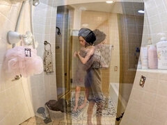 Amateur, Culo, Morena, Hd, Ducha, Tímido, Sexo soft, Solo