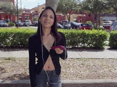 18 años, Verga grande, Mamada, Morena, Autobús, Hd, Latina, Público