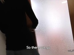 Blonde, Sucer une bite, Plantureuse, Couple, Cocu, Tchèque, Masturbation, Suçant