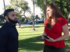 茶髪の, 顔射, Hd, アウトドア, パンティ