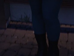 アナル, デカパイ, フェラチオ, 手コキする, 淫乱熟女, 母, 魅力的, ティーン